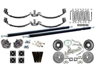 Tandem Axle Running Gear Kit – Electric Brake 2800Kg (Parts Only