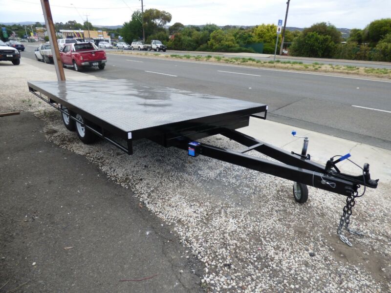 Flat Top Trailer 4.8 Metres Long 3500 Kilo Rated