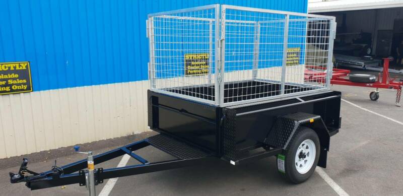 Basic 6X4 Box Trailer With Cage