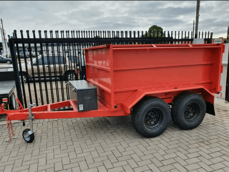 10 X 5 High Sided 3.5 Ton Hydraulic Tipper Trailer