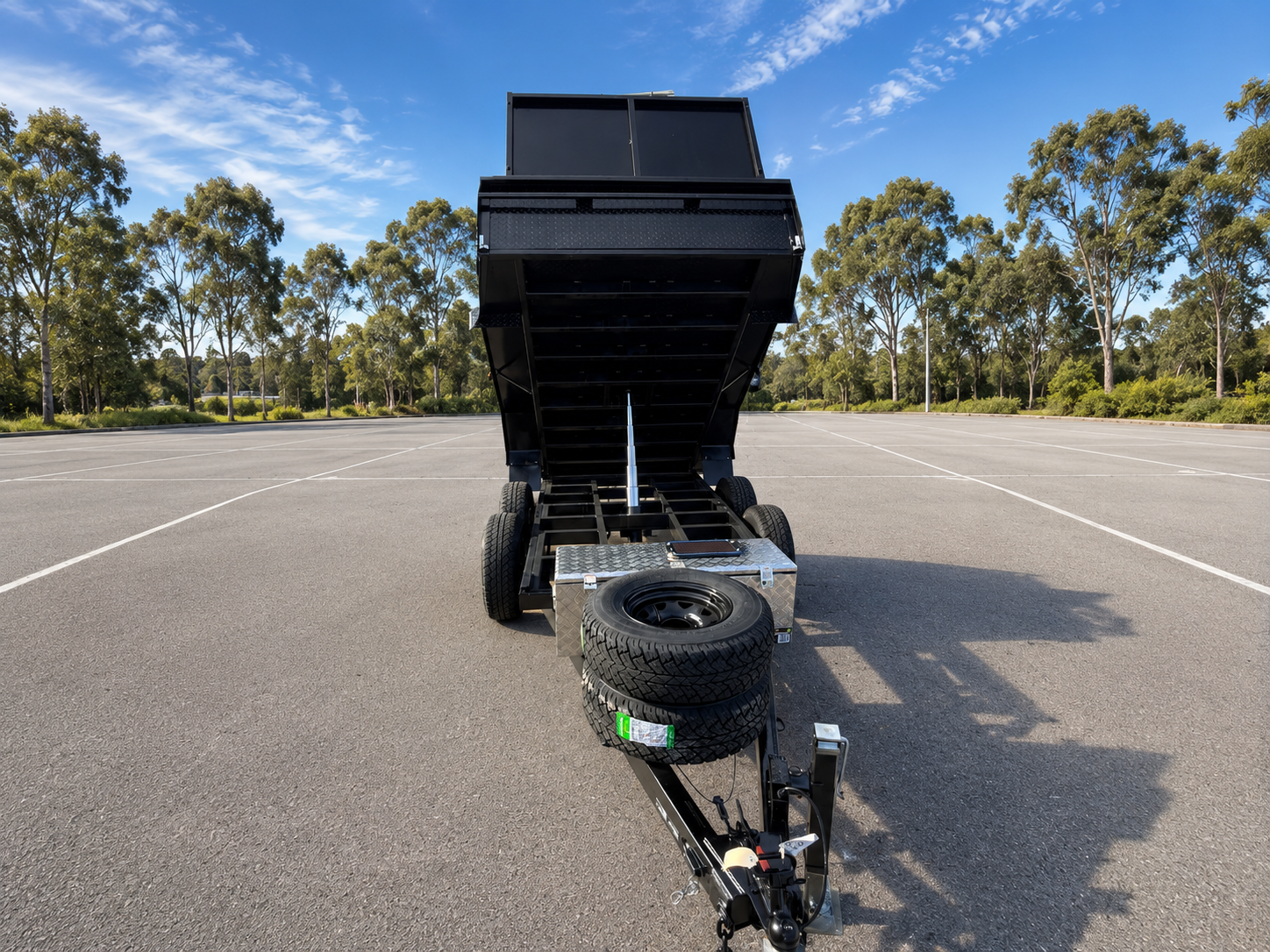 10x5 Tandem Hydraulic Tipper Trailer – 3.5T GVM | Australian Made - Image 3