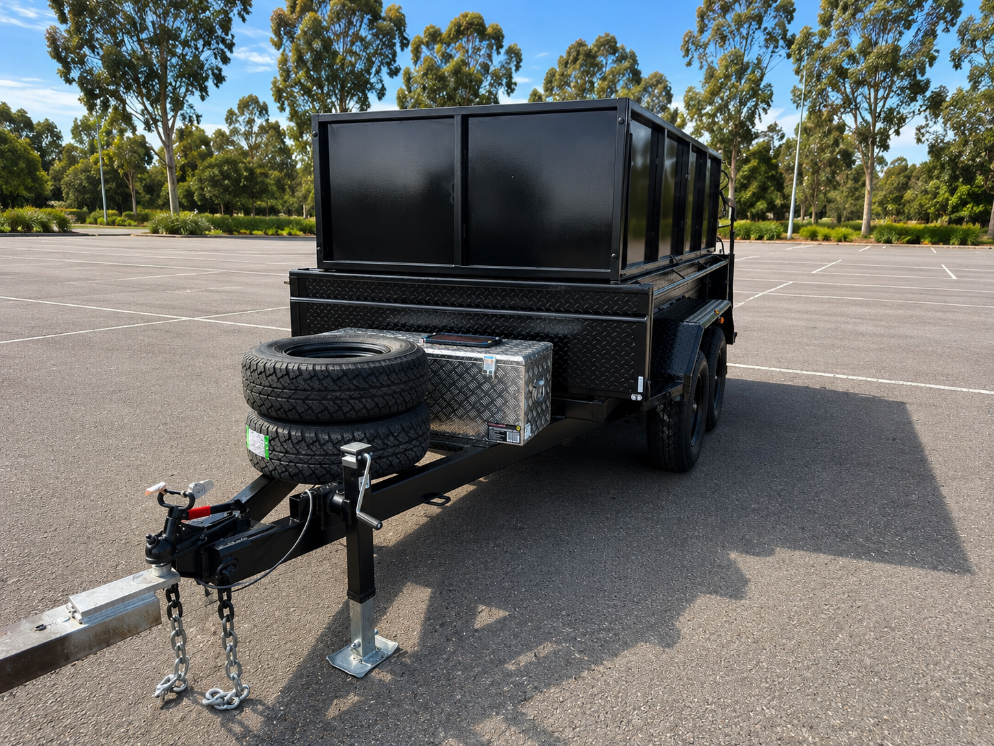 10x5 Tandem Hydraulic Tipper Trailer – 3.5T GVM | Australian Made - Image 5
