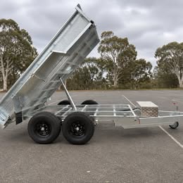 10x5 3.5T GALVANISED HYDRAULIC TIPPER