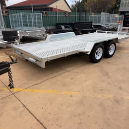 4.8M × 2M – 3.2T GALVANISED HYDRAULIC TILT CAR TRAILER - Image 11